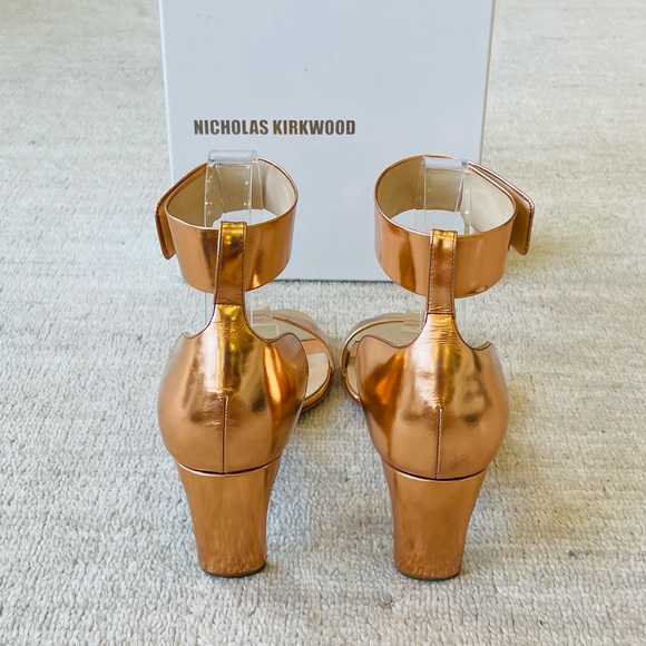 Nicholas Kirkwood Copper Sandals - Picture 7 of 7